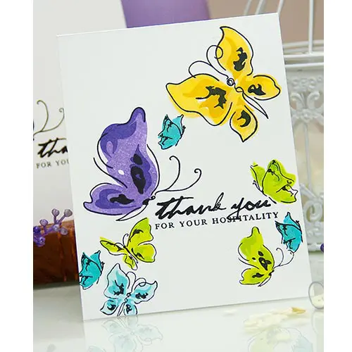 Étampe Altenew Painted Butterflies