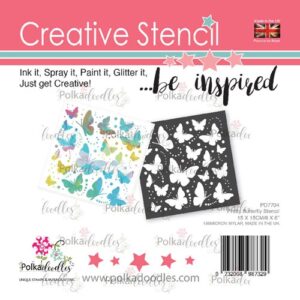 Polkadoodles Stencils Jolis Papillons