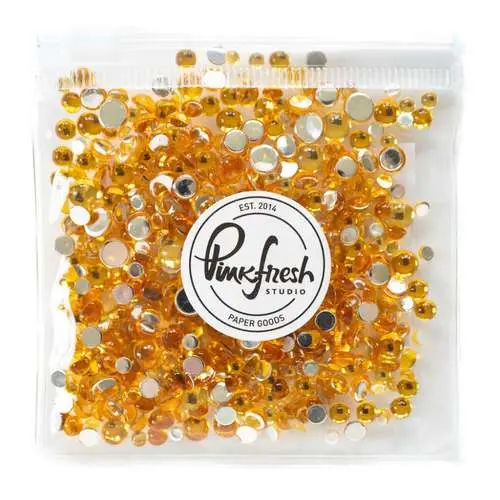Pinkfresh Gouttes de paillettes Transparentes Ambre