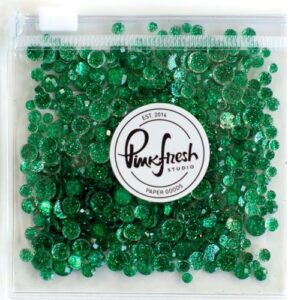 Pinkfresh Gouttes de paillettes Jade