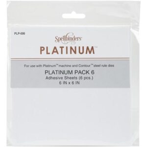 Feuilles adhésives pour Platinum & steel rule die