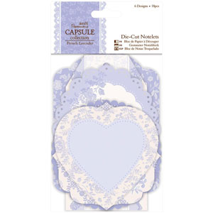 Papermania French Lavender Die-Cut Notelets