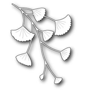 Poppystamps Dies Branche Gingko