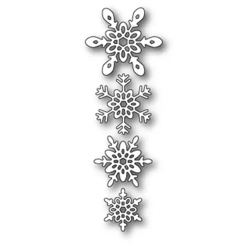 Poppystamps Dies Flocons Ava