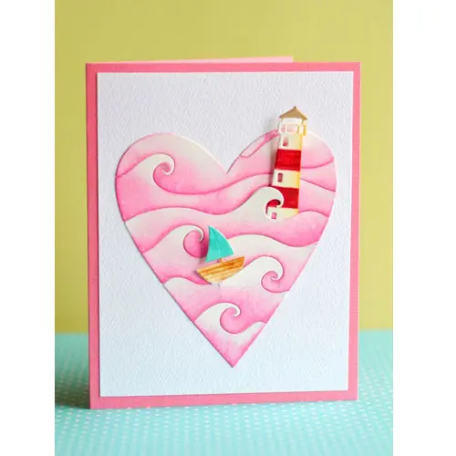 Poppystamps Die Cadre Phare