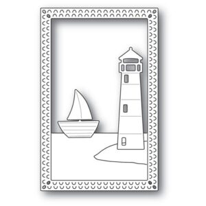 Poppystamps Die Cadre Phare