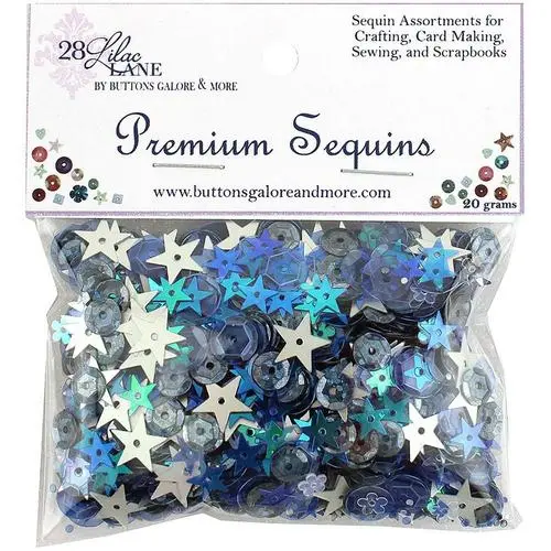 Buttons Galore Sequins Stardust