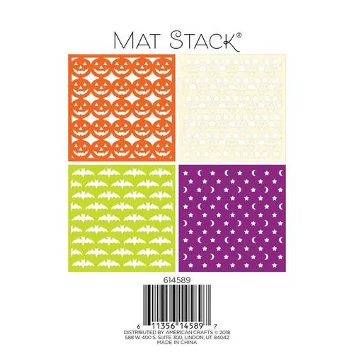 DCWV Cardstock pad 6"X6" Dentelle Halloween
