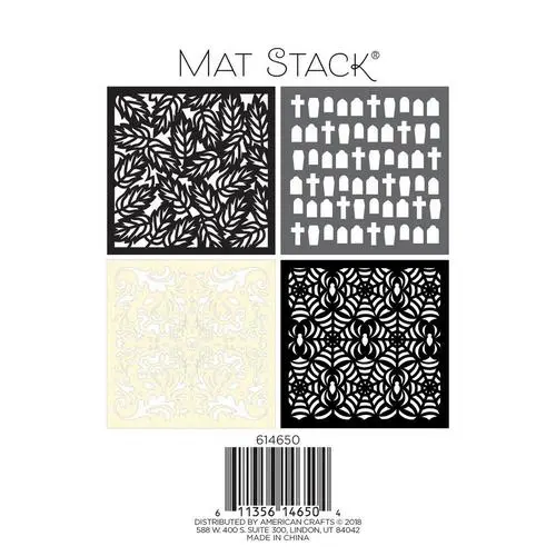 DCWV Cardstock pad 6"X6" Dentelle d'Automne