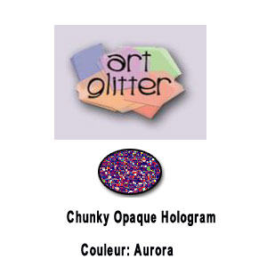 Art Glitter Chunky Holo. Aurora