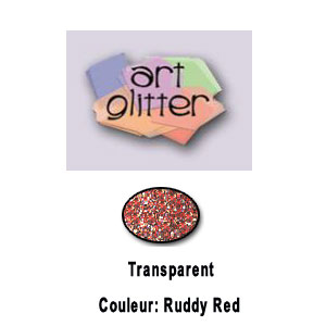 Art Glitter Ultrafin Ruddy Red