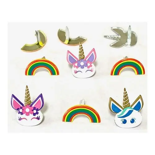 Brads Licorne & Arc-en-ciel