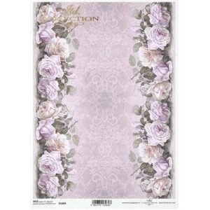 ITD Collection Papier de Riz Roses