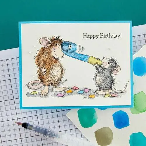 Étampe Stampendous Party Time!
