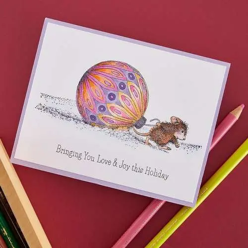 Étampe Stampendous Vous apporter Noël