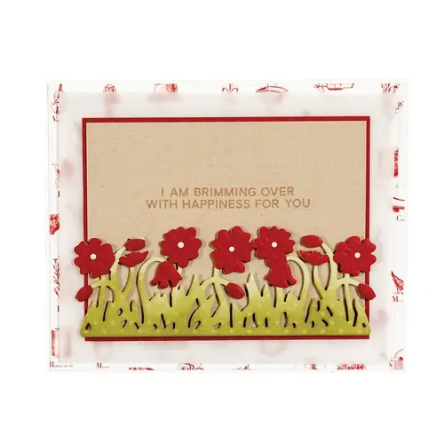 Die D-Lites Champ de Coquelicots