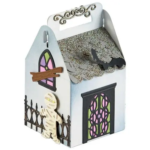 Spellbinders Shapeabilities Cottage Effrayant Halloween