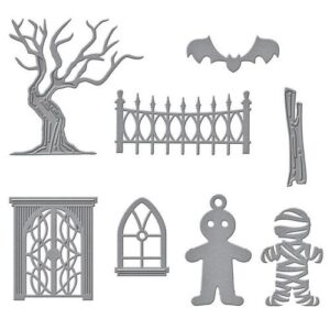 Spellbinders Shapeabilities Cottage Effrayant Halloween