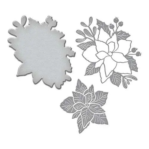 Spellbinders Shapeabilities Poinsettia