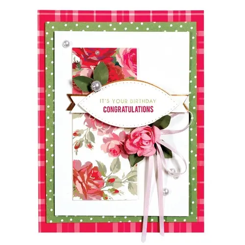 Spellbinders Banières vintages percées