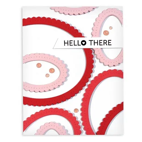 Spellbinders Nestabilities Ovals Bordures Fancy