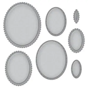 Spellbinders Nestabilities Ovals Bordures Fancy