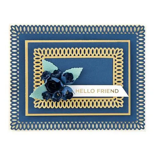 Spellbinders Nestabilities Picot petite Rectangles