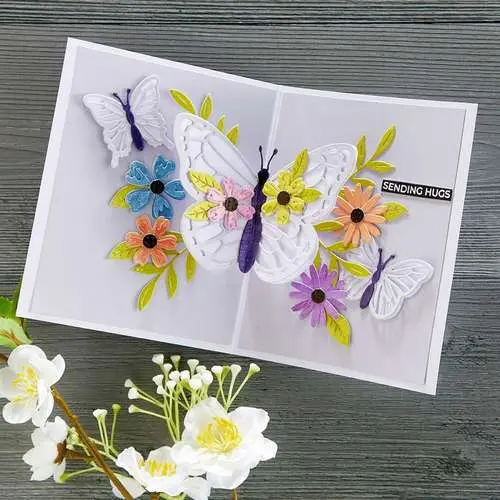 Spellbinders Shapeabilities Pop-Up Papillons