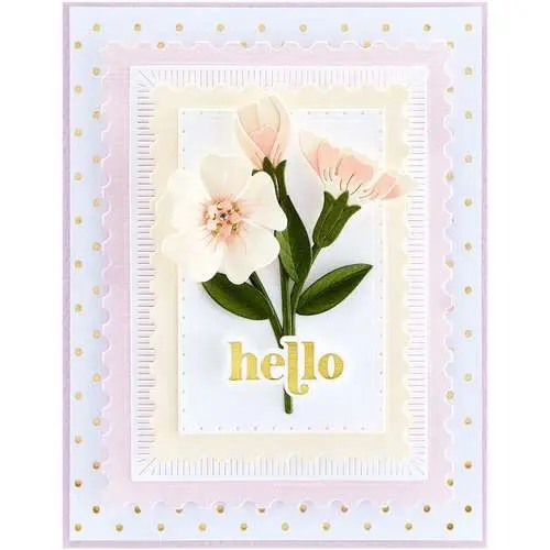 Spellbinders Shapeabilities Timbres Postes Rectangles