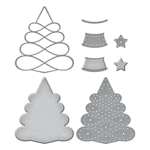 Spellbinders Shapeabilities Sapin de Noël