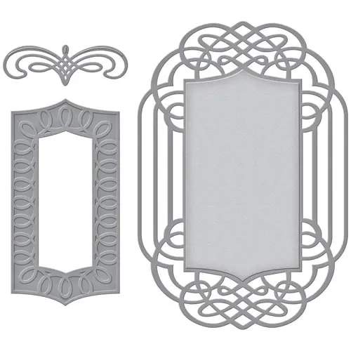 Spellbinders Nestabilities Ornamental Crest