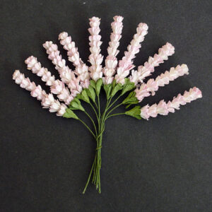 Wild Orchid Craft Fleurs Heather stems roses