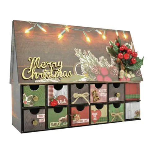 Calendrier de l'avent maisonnette