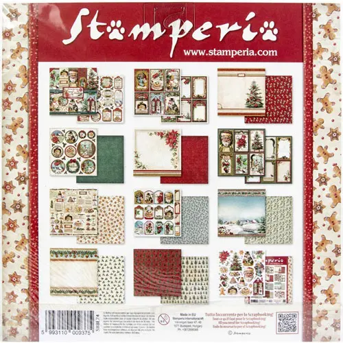 Stamperia Ensemble 12" x 12" Hiver Classique