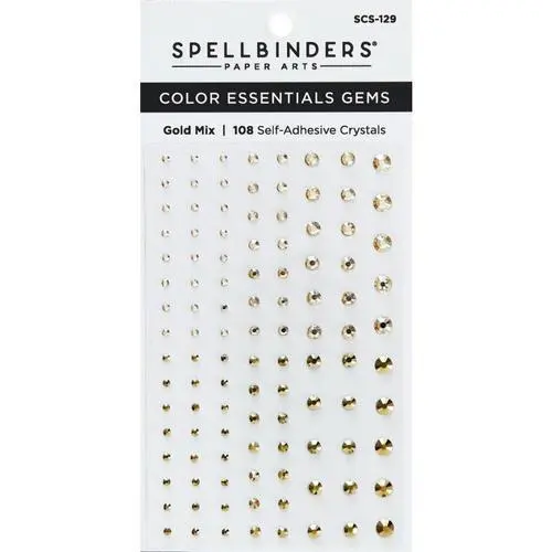 Spellbinders Bijoux autocollants Or