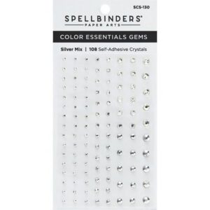 Spellbinders Bijoux autocollants Argent