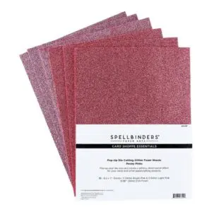 10 Feuilles de foam Glitter 8.5"X11" Roses