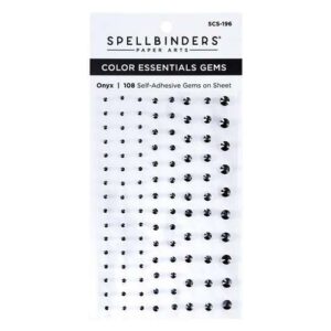 Spellbinders Bijoux autocollants Onyx