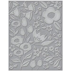 Spellbinders Plaque embossage Fleurettes