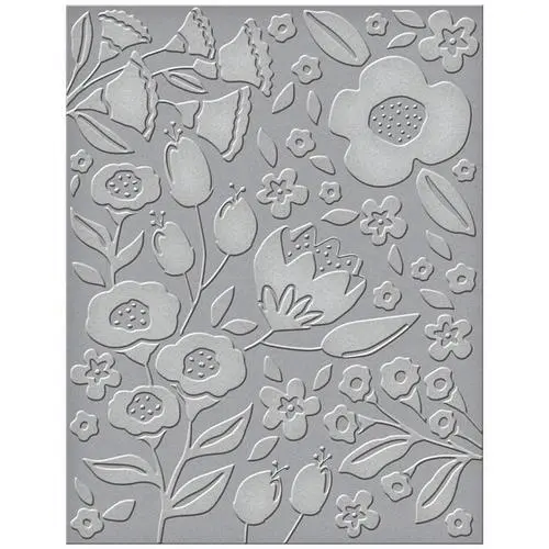 Spellbinders Plaque embossage Fleurettes