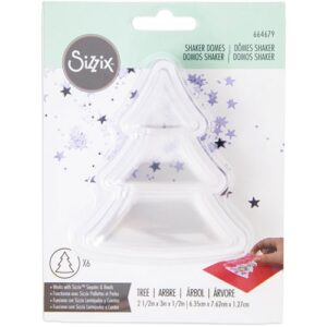 Sizzix Dômes pour Saker Box Arbre de Noël