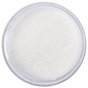 Sizzix Biodegradable Fine Glitter Blanc