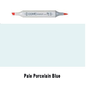 Copic Sketch B000 - Pale Porcelaine Blue
