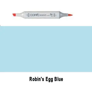 Copic Sketch B02 - Robin'Egg Blue