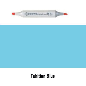 Copic Sketch B04 - Tahitian Blue