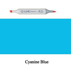 Copic SketchB16 - Cyanine Blue