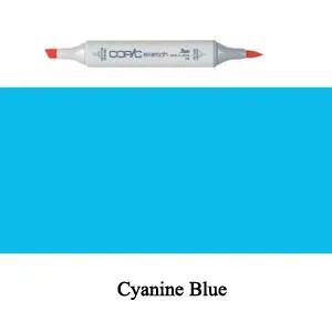 Copic SketchB16 - Cyanine Blue