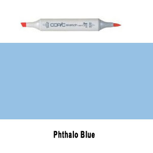 Copic Sketch B23 - Phthalo Blue