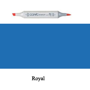 Copic Sketch B28 - Royal Blue