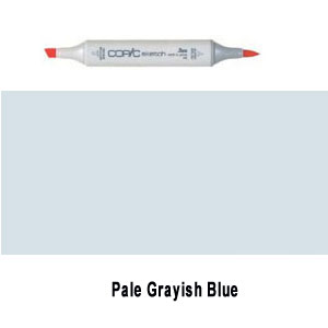 Copic Sketch B91 - Pale Grayish Blue